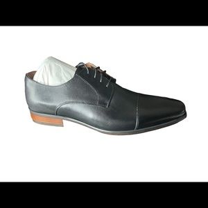 MIDTOWN CAP TOE OXFORD- Black